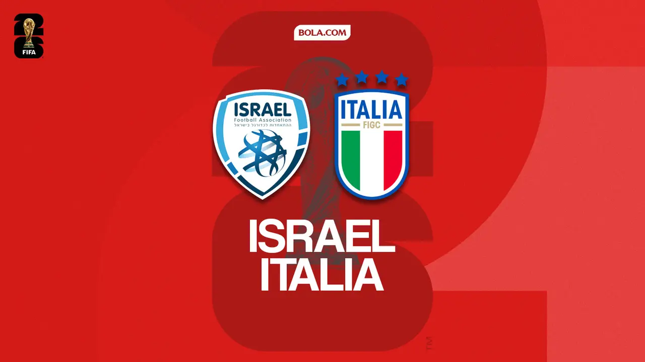 Israel vs Italia, Kualifikasi Piala Dunia 2026 zona Eropa
