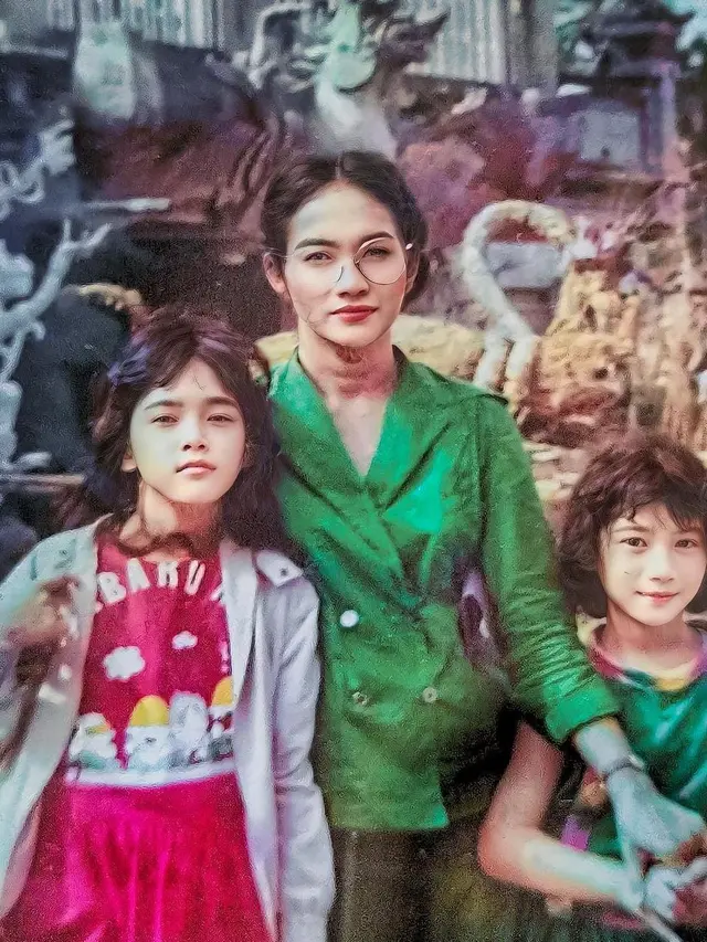 Wajah kecil Maia Estainty saat kecil disebut mirip dengan Al Ghazali