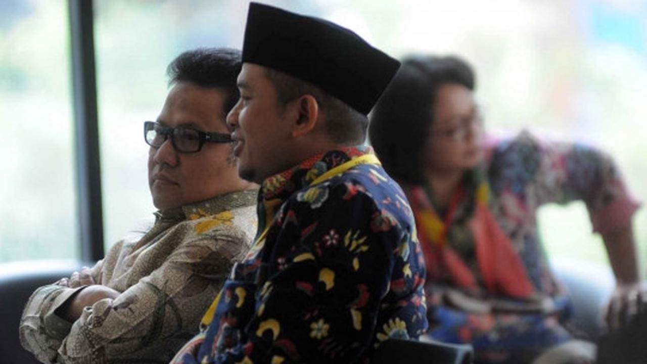 Ekspresi santai Cak Imin saat penuhi panggilan KPK