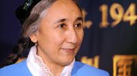 Rebiya Kadeer, pemimpin Exiled Uighur di Foreign Correspondents' Club, Tokyo, Jepang, 30 Oktober 2009. (KAZUHIRO NOGI / AFP/Asnida Riani)