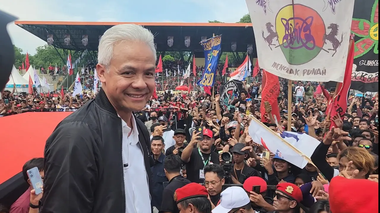 Calon presiden nomor urut 3 Ganjar Pranowo