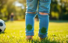 Tips Ampuh Hilangkan Noda Rumput Membandel dari Pakaian Anak, Begini Langkahnya