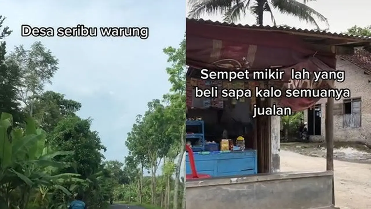Viral Setiap Rumah Warga di Desa Ini Punya Warung, Bikin Bingung