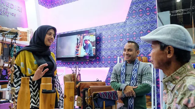 Produk Kerajinan Kota Kediri Ramaikan Pameran INACRAFT 2023 