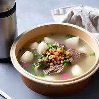 Resep Radish Soup untuk Bekal Simpel./Copyright depositphotos.com/AI Generator