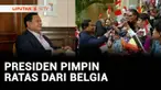 Di sela kunjungan kenegaraannya, Presiden Prabowo Subianto menggelar ratas soal penegakan hukum dan kesiapsiagaan cuaca ekstrem bersama tujuh Menko Kabinet Merah Putih secara daring dari Belgia. Presiden Prabowo berada di Belgia untuk menghadiri foru...