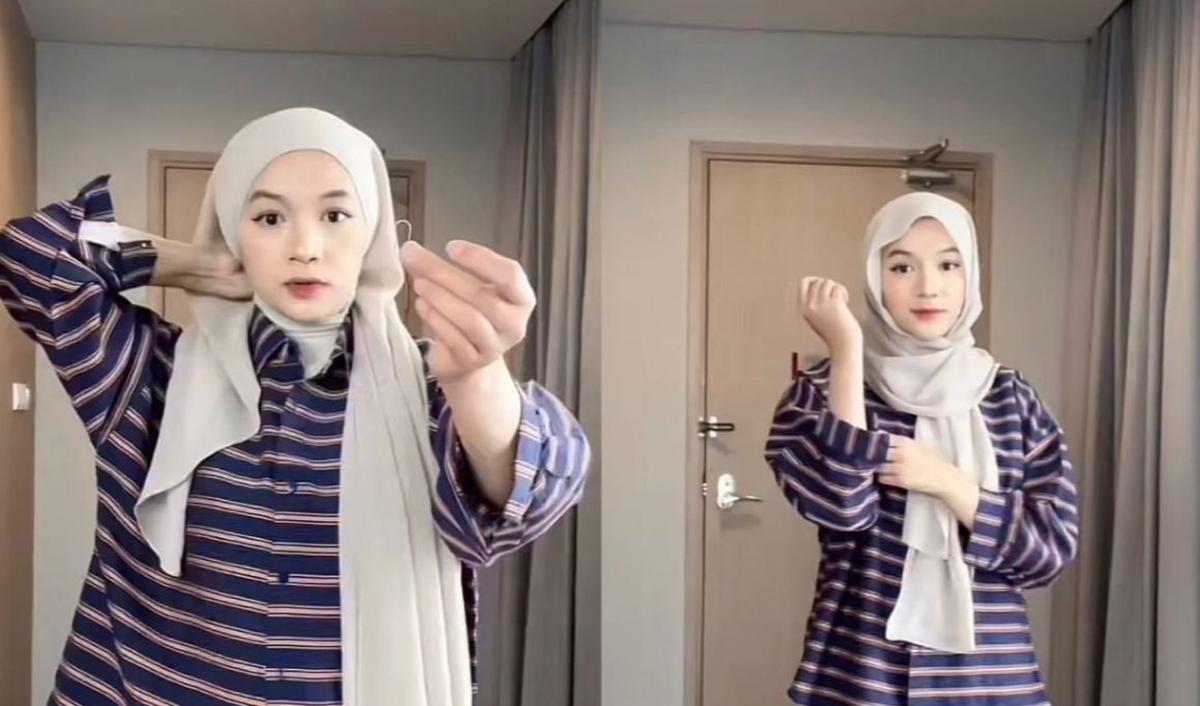 2.&nbsp;Tutorial Pashmina Ceruty Babydoll