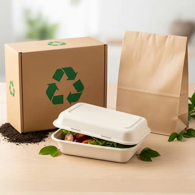 Tips Memilih Kemasan Makanan Non Plastik yang Murah Tapi Tetap Berkualitas (Image by Gemini AI)