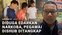 Diduga Edarkan Narkoba, Pegawai Dishub Ditangkap