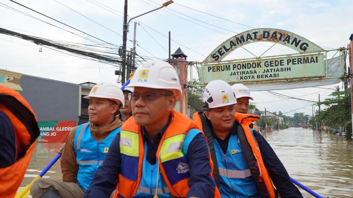 Kelistrikan Jakarta Sudah Menyala 100% Pasca Banjir