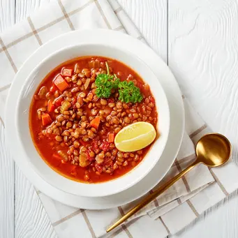 Resep sup biji-bijian hangat untuk menu seimbang./Copyright depositphotos.com/myviewpoint