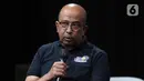 Ketua lll Bidang Kompetisi dan Pertandingan PP.PBVSI, Hanny S, Surkatty saat jumpa pers PLN Mobile Proliga 2023 di SCTV TOWER , Jakarta, Jumat (30/12/2022). PLN Mobile Proliga 2023 kembali akan digelar di delapan kota yang akan menjadi tuan rumah, yang akan dilaksanakan mulai 5 Januari 2023. (Liputan6.com/Herman Zakharia)