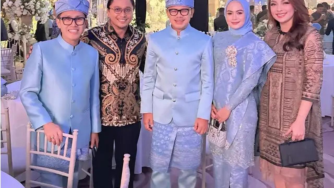 6 Potret Reisa Broto Asmoro Kondangandi Pernikahan Putri Zulhas, Serasi Bareng Suami