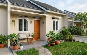 7 Desain Teras Rumah Minimalis dengan Taman Kecil, Ide Sederhana yang Bikin Lebih Asri