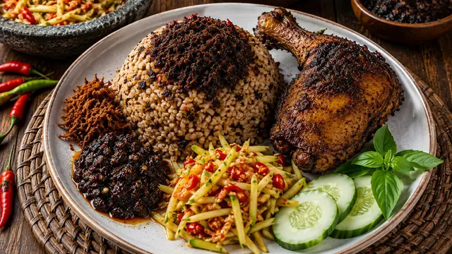 Resep Nasi Ayam Bumbu Bebek Madura Versi Pedas ala Sambal Pencit