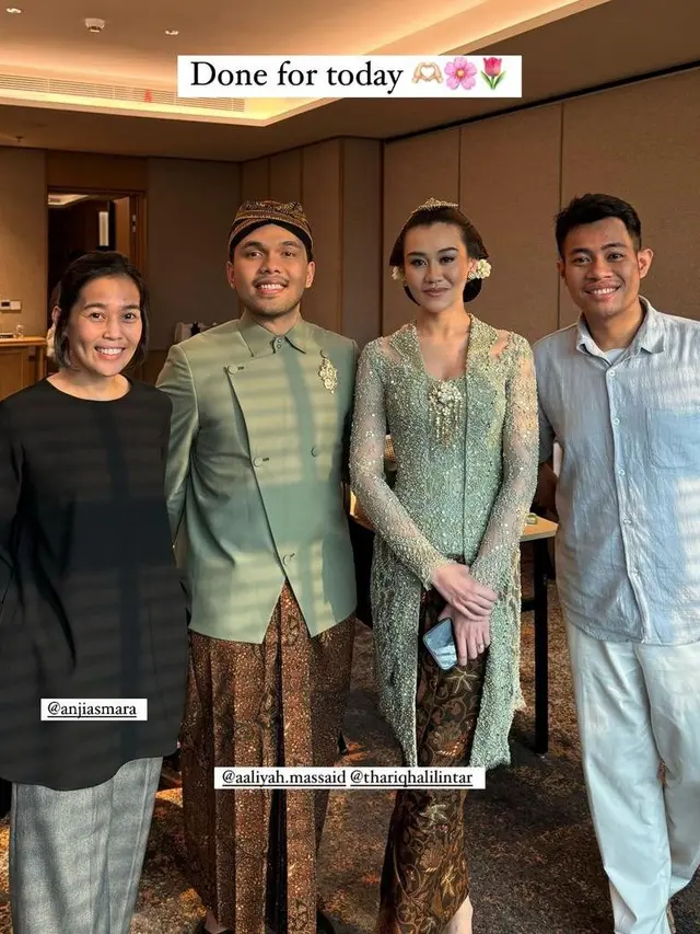 6 Pesona Anggun bak Putri Keraton Aaliyah Massaid, Kenakan Kebaya Jawa dan Sanggul di Prosesi Dulangan Jelang Menikah