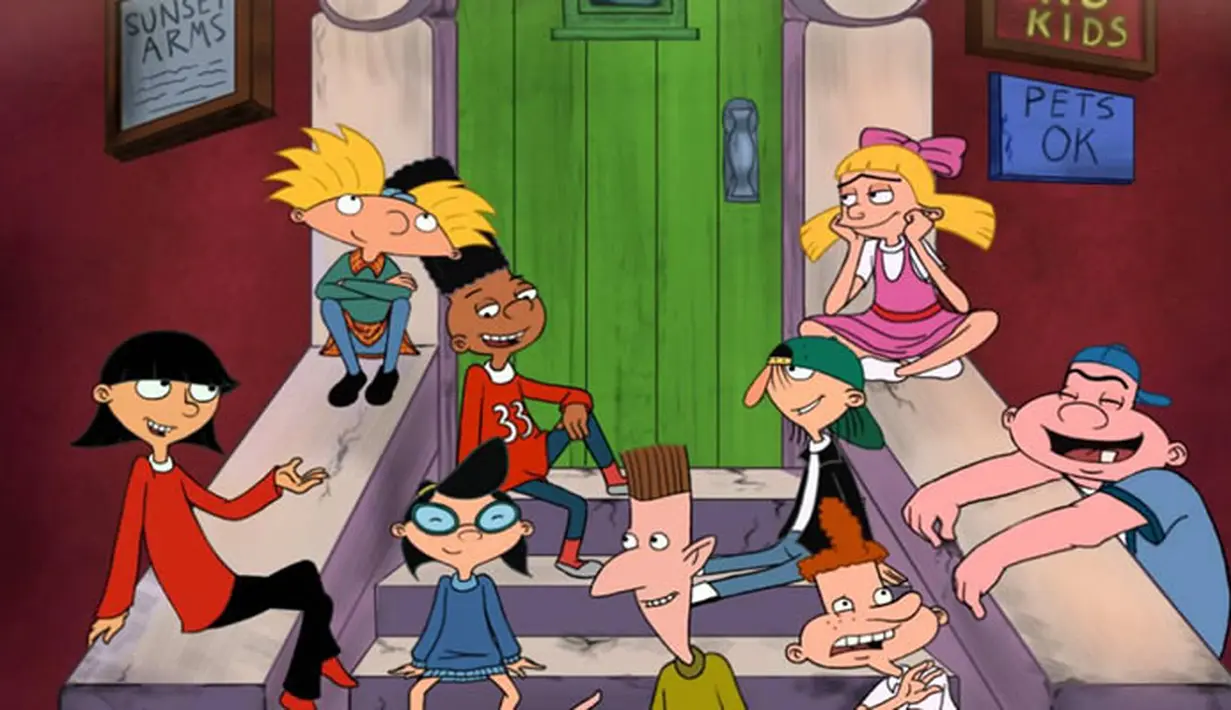 Hey Arnold! adalah salah satu kartun yang dulu pasti paling kamu tunggu. Kisah percintaan sepihak dengan masalah keluarga yang rumit menghiasi jalan cerita kartun ini. (Study Breaks Magazine)
