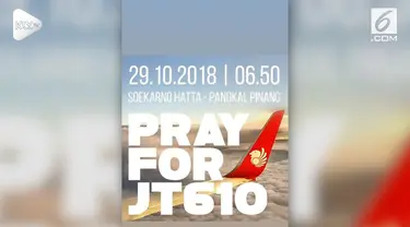 Para selebriti tanah air  berduka atas terjadinya kecelakaan pesawat Lion Air #JT 610. Mereka menyampaikan ucapan duka lewat media sosial