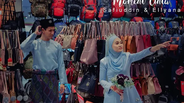 6 Potret Preweding yang Dilakukan di Mall Ini Unik Banget