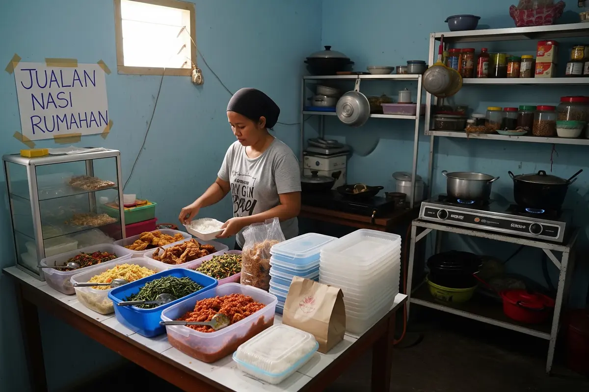 Jualan Makanan Rumahan (Rice Box/Nasi Lauk)