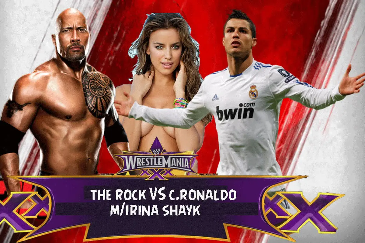 Ronaldo vs The Rock