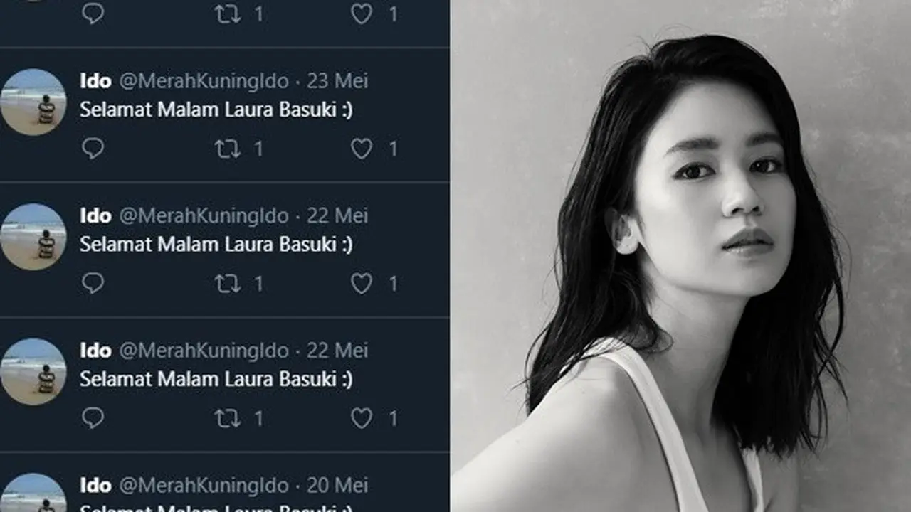 Setelah 5 Tahun Kirim Pesan 'Selamat Malam', Pria Ini Akhirnya Direspon Laura Basuki