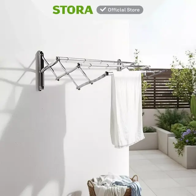 Stora 2 Meter Jemuran Baju Teleskopik