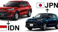 Toyota Raize tipe termurah dari Indonesia dan Jepang (TAM, Hyogo Toyota)