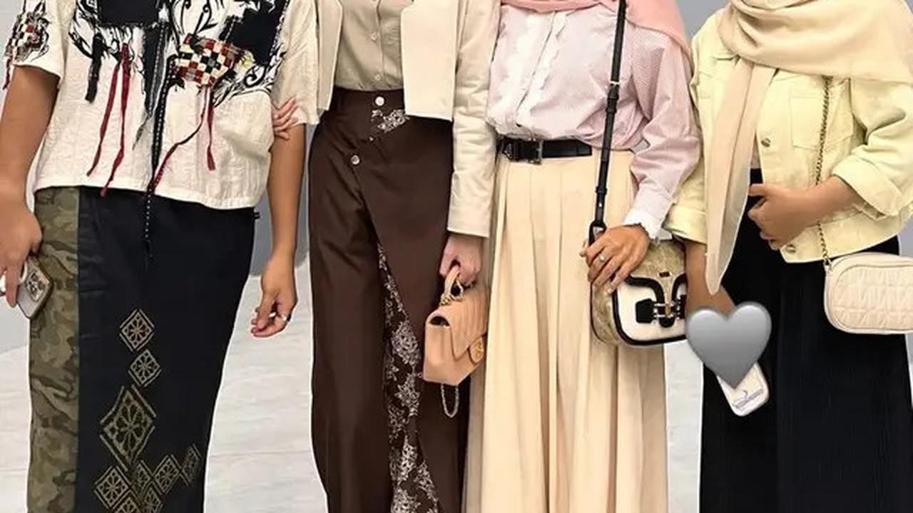 6 Potret Aaliyah Massaid Kenakan Kerudung Tren Meleyot Bersama Thariq Halilintar di Aceh