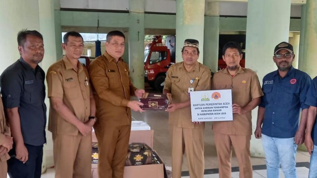 38 Gampong Terendam: Banjir Aceh Jaya Meluas, Pemerintah Salurkan Bantuan Darurat