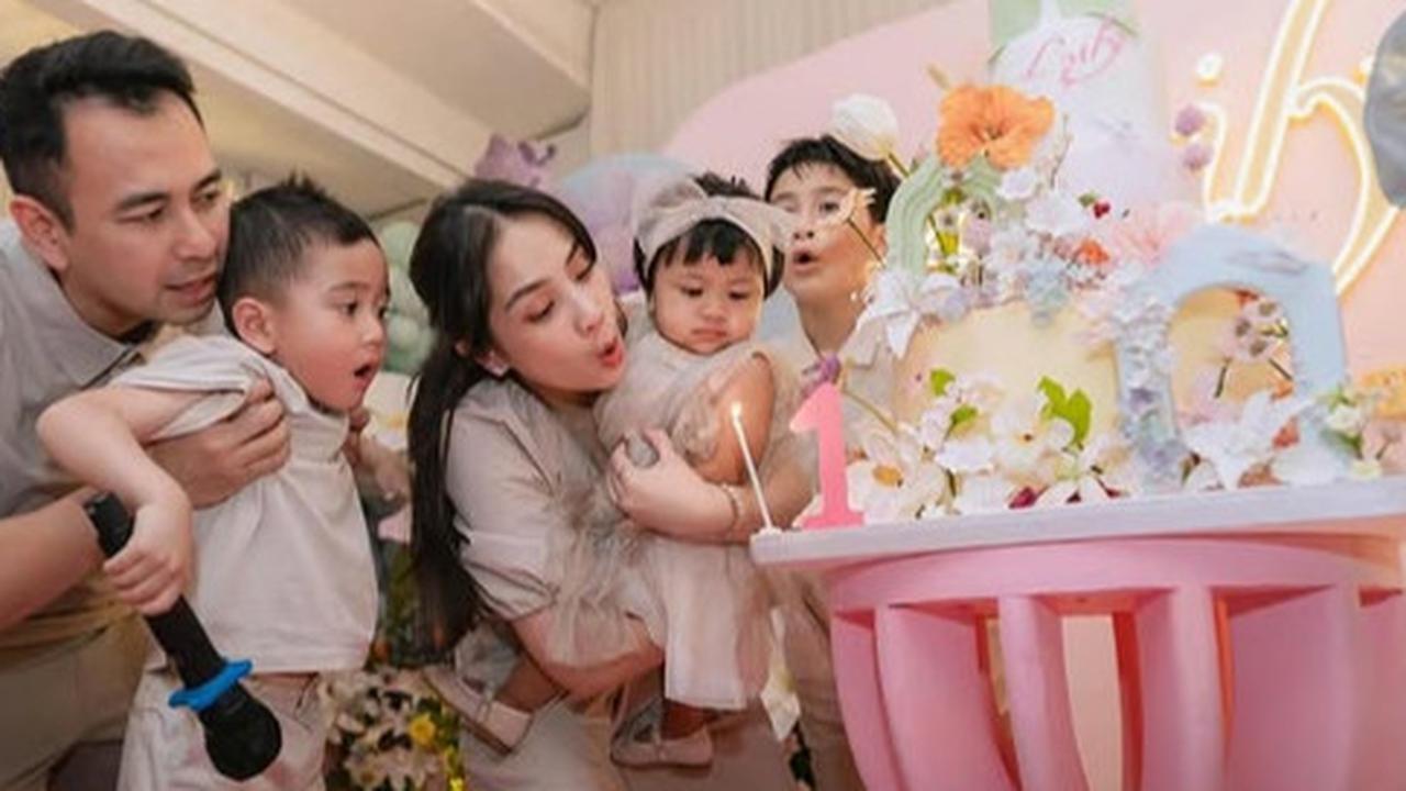 Intip Harga Outfit Baby Lily Anak Nagita Slavina di Pesta Ultah Pertama, Bando Hingga Baju Semua Produk Dior