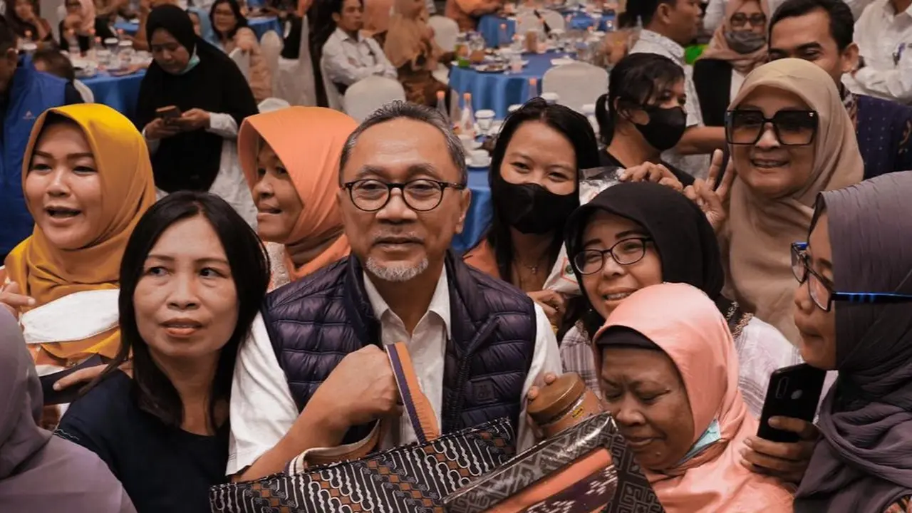 Ketua Umum PAN yang juga Menteri Perdagangan Zulkifli Hasan