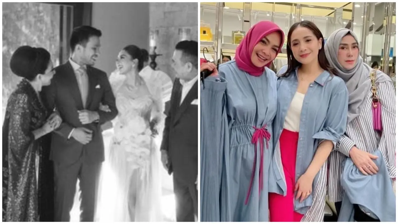 Potret kedekatan artis dan mertua (Foto: instagram jscmila/amy_r_qanita)