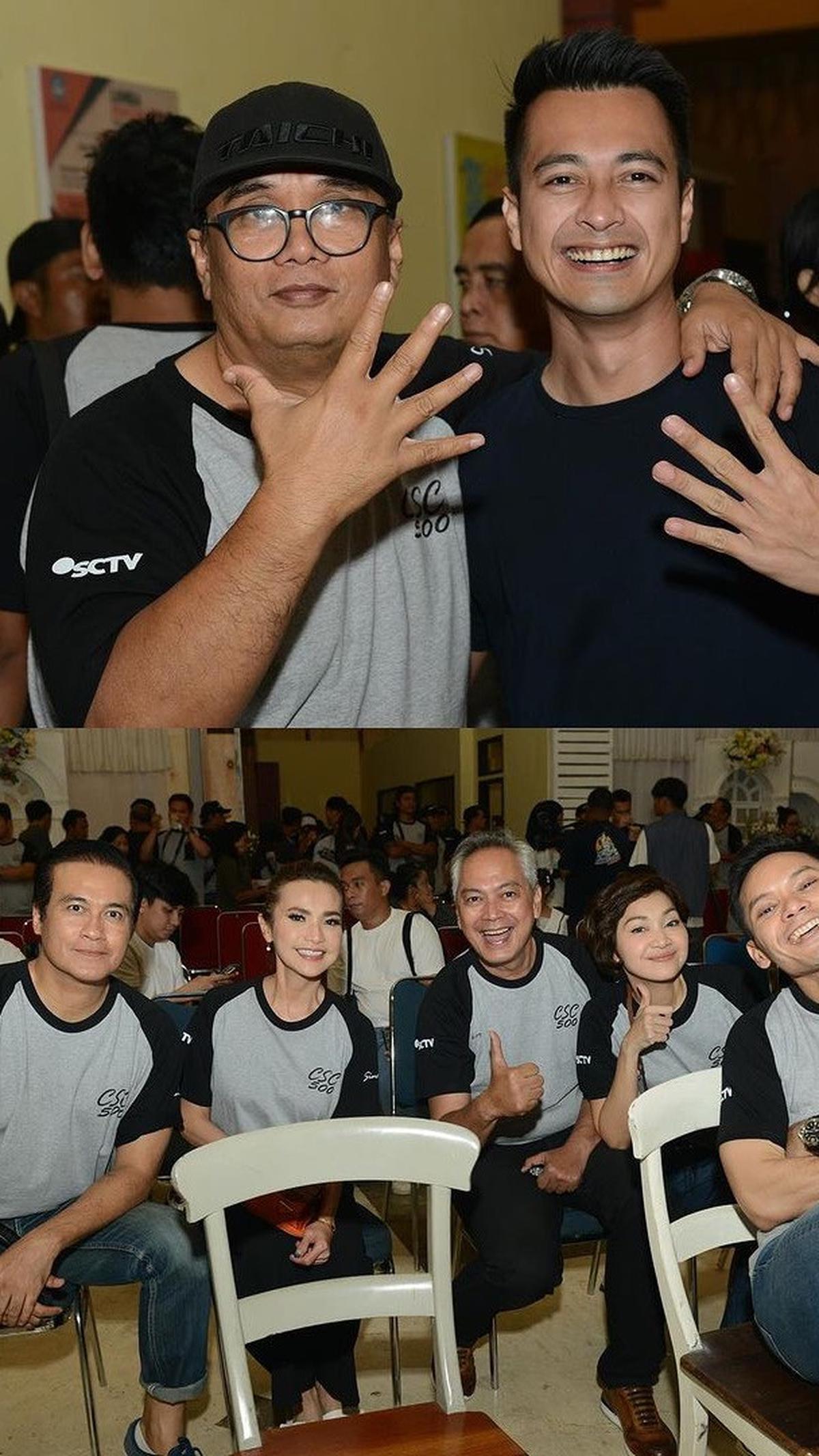 Momen ini sebagai rasa syukur kru produksi dan para pemain. Sinetron ini berhasil bertahan 500 episode.