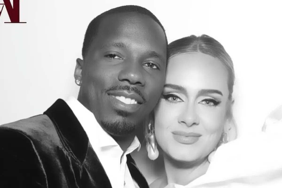 Adele dan Rich Paul. (Instagram/ adele)