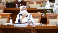Menaker Ida Paparkan Manfaat JKP kepada Pekerja Kena PHK di Depan DPR