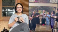 Dian Nitami merayakan ulang tahun ke-51 di lokasi syuting sinetron Buku Harian Seorang Istri (Foto: Instagram @bu_deedee)