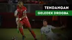 Didier Drogba mencetak gol dengan tendangan geledek di USL, liga divisi utama Amerika Serikat.