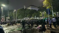 Momen Massa Demo Dibubarkan Berujung Ricuh di Imam Bonjol