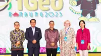 Menteri Nadiem Resmi Buka Olimpiade Geografi Internasional ke-19 di Bandung