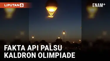 Ada fakta menarik tentang Kaldron Olimpiade Paris. Ternyata api yang kita lihat di balon tersebut adalah api palsu. Kok bisa?