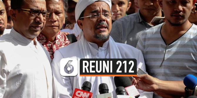 VIDEO: Reuni 212, Habib Rizieq Berencana Pulang