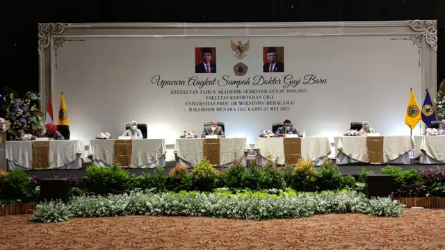 FKG Universitas Moestopo Lantik 93 Dokter Gigi Baru