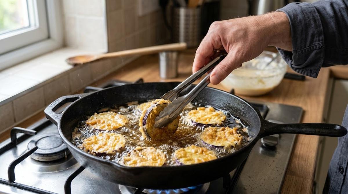 Tips Hasil Maksimal Terong Goreng Anti Lembek