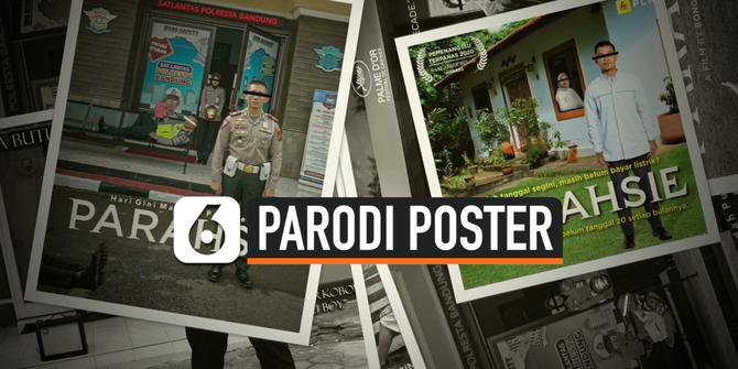 VIDEO: Parodi Poster Film Parasite Ramai di Media Sosial