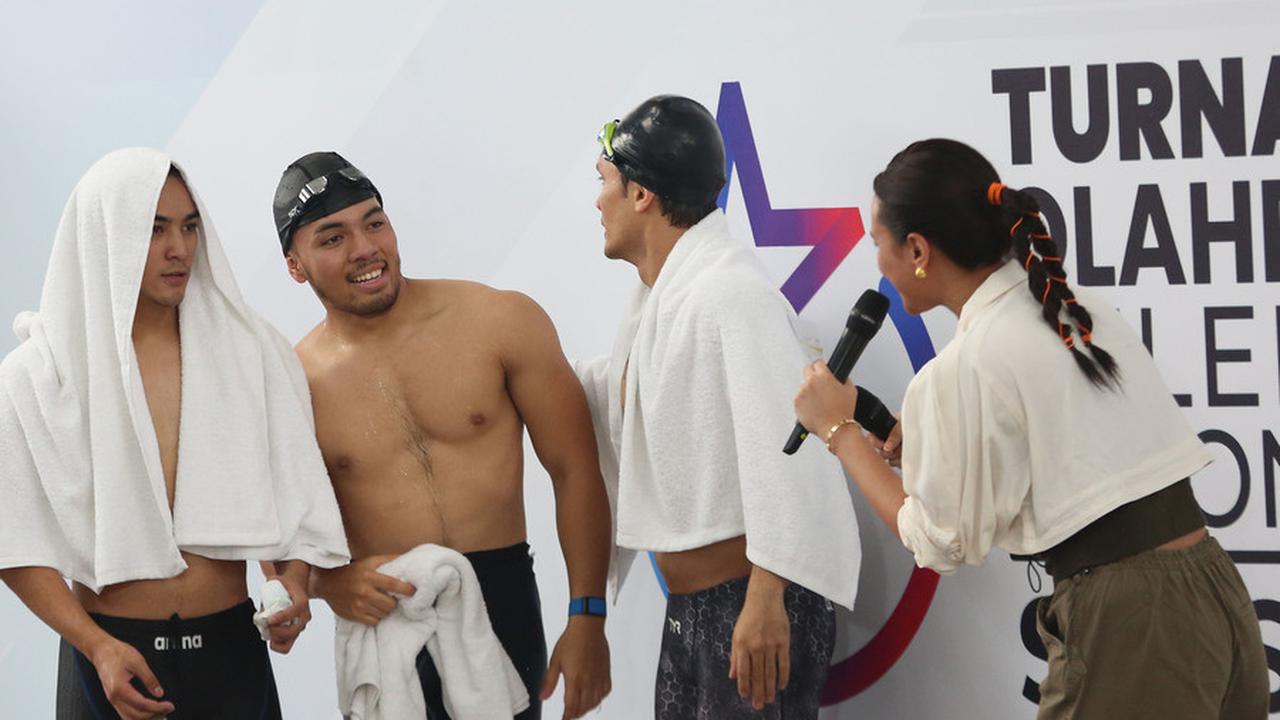 Cetak Kejutan, 9 Potret Saaih Halilintar yang Raih Juara 2 Cabor Renang di TOSI - Bersaing Ketat Meski Minim Latihan