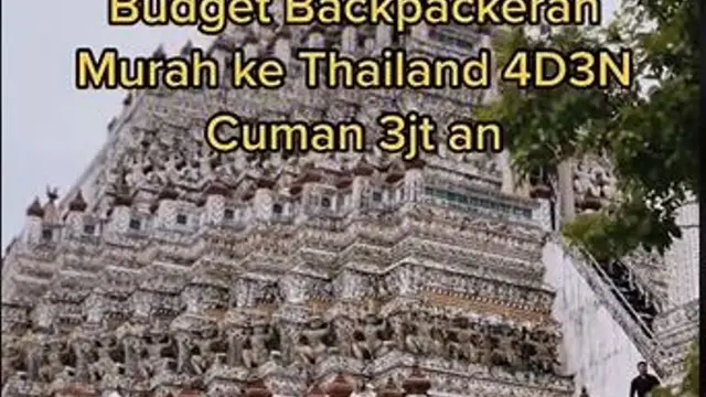 Traveler Bagikan Tips Liburan ke Thailand dan Singapura Cuma Habis Rp3Juta