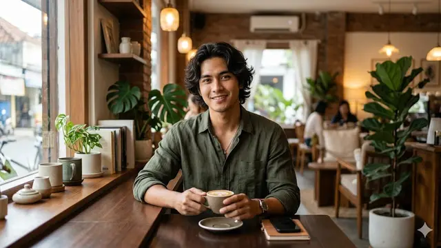 Model Rambut Pria Ikal Ala Korea