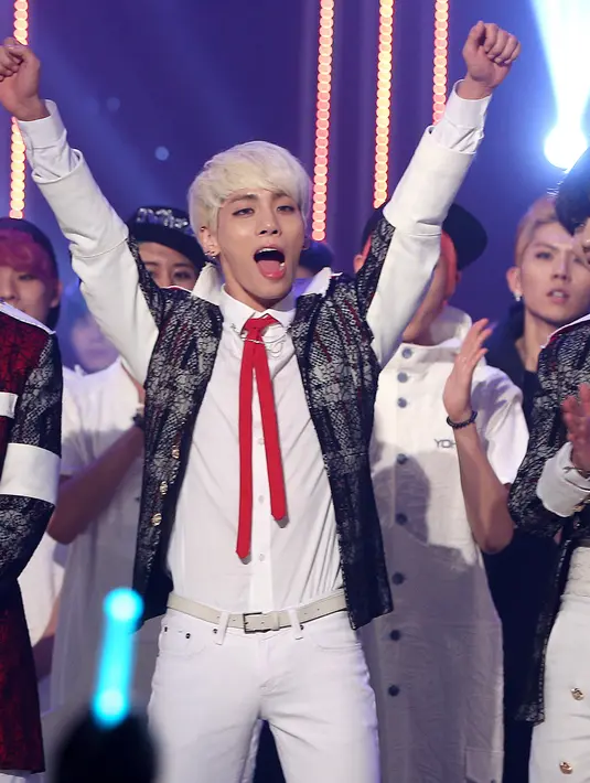 Popularitas Shinee tidak akan hentinya karena para personel Shinee selalu menjaga penampilan dan eksistensi. (AFP/Bintang.com)