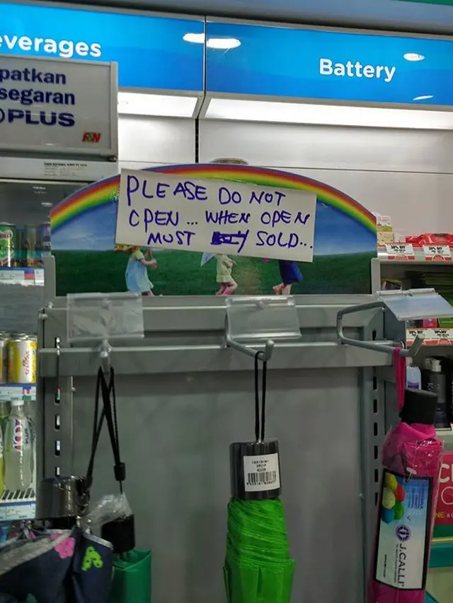pengumuman bahasa inggris ngaco